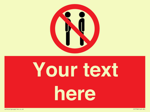 Custom prohibition not face to face